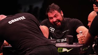 Vitaly Laletin vs Dave Chaffee ALL THE PINS Official Footage  Armwrestling Bloodbath [upl. by Eppie]