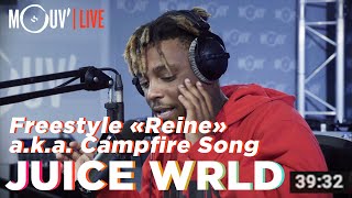 Juice WRLD freestyle sur quotReinequot de Dadju  quotCampfire Songquot official [upl. by Sidnee]