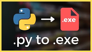 How to turn your Python file py into an exe Tutorial 2021 [upl. by Nerej]