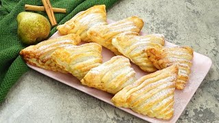 Quick pear pastries a delicious treat ready in less than 20 minutes [upl. by Itagaki]