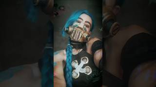 Knock knock  whos there  THAAATS MEEE Jinx edit cosplay jinx cosplay arcane cosplayedit [upl. by Britton127]