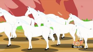 Twenty White Horses  Nursery Rhyme [upl. by Dhruv894]