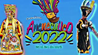 Precarnaval 2022 Anenecuilco Morelos Gran Chinelo [upl. by Htyderem]