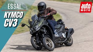 Essai Kymco CV3  plus fort quun Piaggio MP3 [upl. by Lamar]