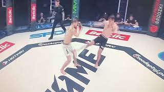 PﾄГZEK VS PATRYKOS FAME MMA 9 CAﾅ、 WALKA [upl. by Sperry719]