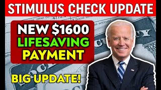 Experts Reveal 1600 Stimulus Check 2024 Secrets to Lifesaving Payments [upl. by Nani]