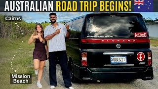 Australian East Coast Road Trip  Day 1 Cairns to Mission Beach 🇦🇺 [upl. by Tletski]