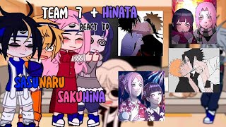 Tem 7  Hinata react to 🍅SasuNaru🍜  🌸SakuHina☪️  KakaIru [upl. by Corso]