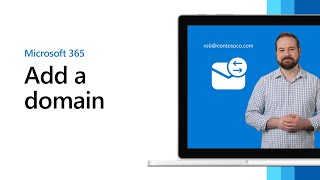 Add a domain to change your Microsoft 365 email address [upl. by Kawai584]