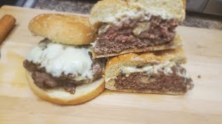 How to cook Grassfed Blue cheese Burger [upl. by Phyllys]