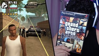 tentei zerar GTA SA com 6 estrelas de polícia [upl. by Haet147]