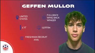 University Soccer  Geffen Mullor ⚽🇺🇸  Defender  Fall 25 [upl. by Natsirc464]