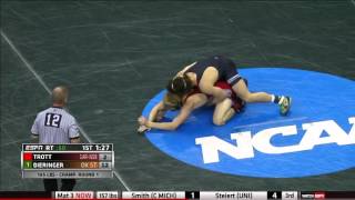 2016 NCAA Wrestling 165lbs Alex Dieringer vs Austin Trott [upl. by Latouche151]