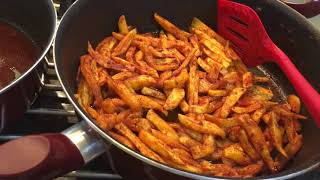 Kenyan Style Poussin Chips and Sausages I Simple and Quick Recipe [upl. by Boser]