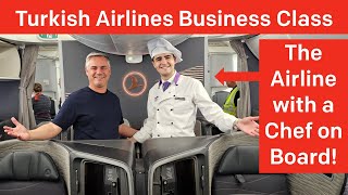 Turkish Airlines Business Class  The Airline with a Chef on Board [upl. by Aehsan]