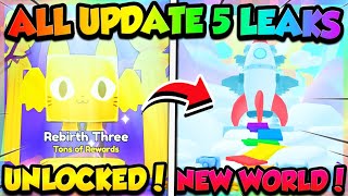 HOW TO PREPARE FOR UPDATE 5 in PET SIMULATOR 99  LEAKS Roblox [upl. by Tiny]