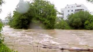 Hochwasser in Wieselburg 16052014 [upl. by Nnailuj528]