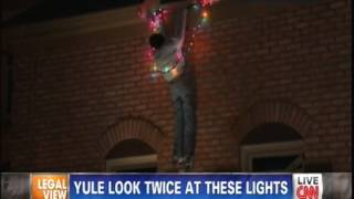 Hanging Mannequin Christmas Decoration Prompts 911 Calls ATLANTA [upl. by Hector752]