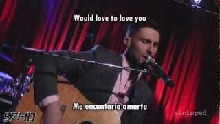 Maroon 5  If I Fell The Beatles HD Video Subtitulado Español English Lyrics [upl. by Wilburn]