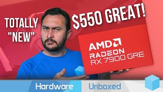 quotNewquot 550 RDNA 3 GPU AMD Radeon RX 7900 GRE Review [upl. by Gnat]