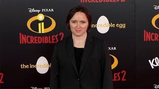 Sarah Vowell quotIncredibles 2quot Premiere Red Carpet [upl. by Torrance]