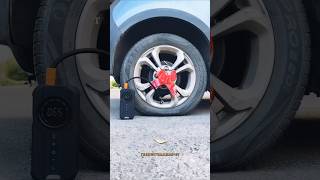 Car Tyre Inflator Pump Bike And Football Air Pump 😍 short shorts gedget trending tech gedgets [upl. by Akinek]