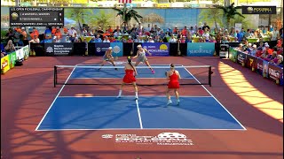 WOMENS PRO SEMI 2024 US Open Pickleball Championships [upl. by Sinnod504]