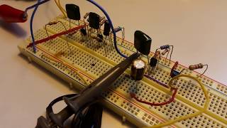 Bootstrapped CommonEmitter Amplifier [upl. by Stevie]