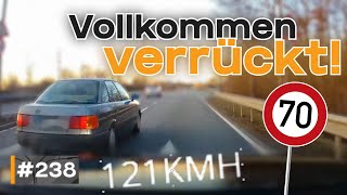 120 bei 70 Geisterfahrer und Hund rennt auf Landstraße  GERMAN DASHCAM  238 [upl. by Sirak129]