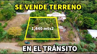 SE VENDE BONITO TERRENO de 30X48 en EL TRANSITO San Miguel El Salvador [upl. by Weig]