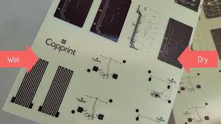 How to use Copprint Copper paste for PCB [upl. by Delwyn]