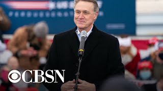 Senator David Perdue to quarantine after COVID19 exposure as Georgia runoff election nears [upl. by Ranjiv760]