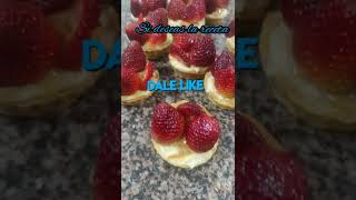 Tartas de fresas con Chantilly [upl. by Sedruol]