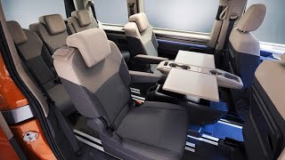 First Look  Interior Volkswagen Multivan 2022  Luxury family Multivan [upl. by Atillertse511]