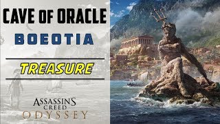 Cave of the Oracle Boeotia  Loot Treasure Location  ASSASSINS CREED ODYSSEY [upl. by Nerhe570]