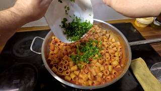 🍝😋Effortless Delicious Italian Rigatoni Pasta in 30 minutes 1 [upl. by Kina]