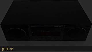 Sharp CDBH350 Micro Audio Component System with 5 CD Changer Bluetooth FM Radio amp USB Playback [upl. by Arikihs]