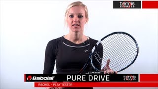 Tennis Express  Babolat Pure Drive Racquet Review [upl. by Karrie]