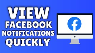 How To View Your Notifications On Facebook ✅ [upl. by Nosiaj254]