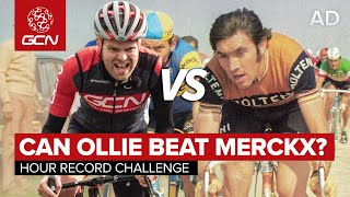 Cyclings Hour Record Can Ollie Beat Eddy Merckx [upl. by Ardnnek]