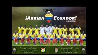 ECUATORIANO LEVANTA TU BANDERA  CANCION DEDICADA A LA SELECCION DE FUTBOL DEL ECUADOR [upl. by Scarito290]