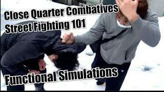 FREE Urban Survival Knife Combatives Lesson  in the SNOW [upl. by Renaxela120]