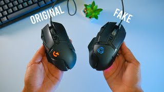 Este mouse me impresionó 😳 Logitech G502 FAKE [upl. by Nyrek562]