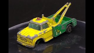 Matchbox Lesney No 13 Dodge Wreck Truck Resto Mod [upl. by Tonia]