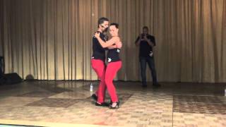 Bachata Dominican Touch with El Tiguere and Rachel at NYBF 2012 [upl. by Idnil]