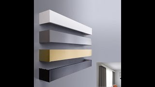 Curtain Pelmet Cassette Box Fourinone Double Tracks Ceiling or Wall Mounting Customize Length [upl. by Ayenet]