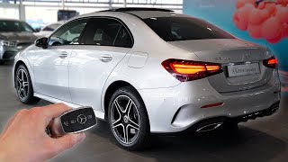 2023 Mercedes A Class Sedan 218hp  Sound amp Visual Review [upl. by Nylidnarb688]