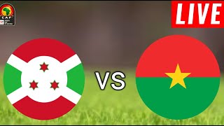 Burundi vs Burkina Faso Live Score l Uefa Nations League Qualification 202425 [upl. by Kerianne]