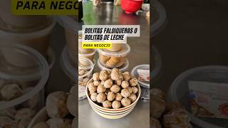 BOLITAS FALDIQUERAS o BOLITAS DE LECHE ✅️ comida gastronomiacolombiana receta [upl. by Reedy]