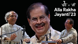 Pandit Ajay Chakraborty I Raag Hansdhwani I AllaRakha Jayanti 2023 [upl. by Camus]